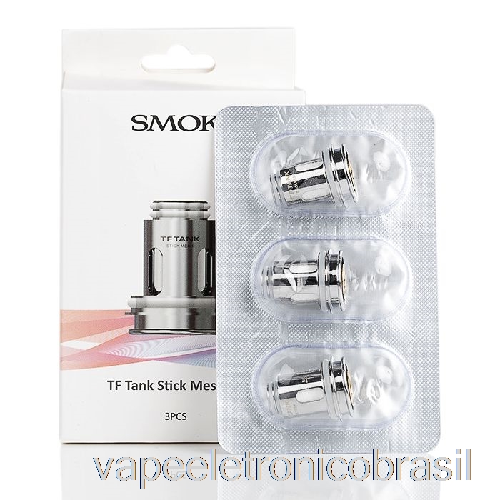 Vape Vaporesso Smok Tf Tanque Bf-mesh Bobinas De Substituição 0.15ohm Tf Stick Mesh Bobinas